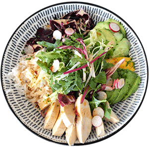 clubhouse-restaurant-dejeuner-plat-clubbowl-poulet Club House Restaurant - service déjeuner - plat - club bowl poulet visuel