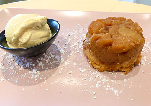 Club House Restaurant Grimaud - tatin pommes confites photo
