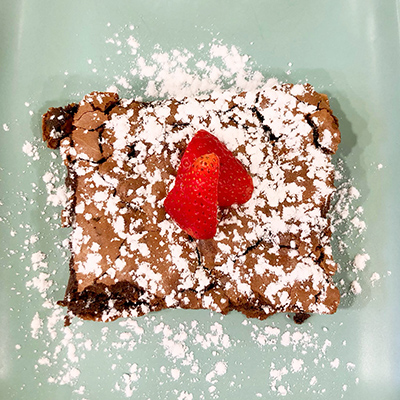 Club House Restaurant Grimaud - Brownie dessert photo